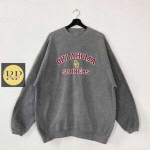 University Oklahoma Sweatshirt University Oklahoma shirt Oklahoma sport grey